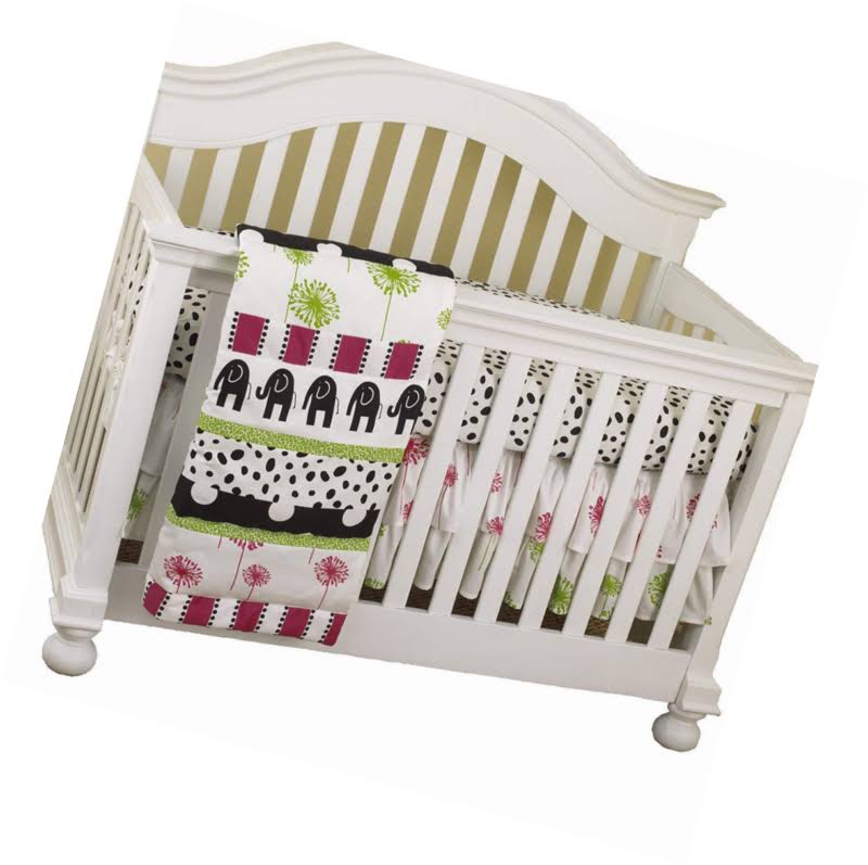 7 Piece Crib Bedding Set P590322