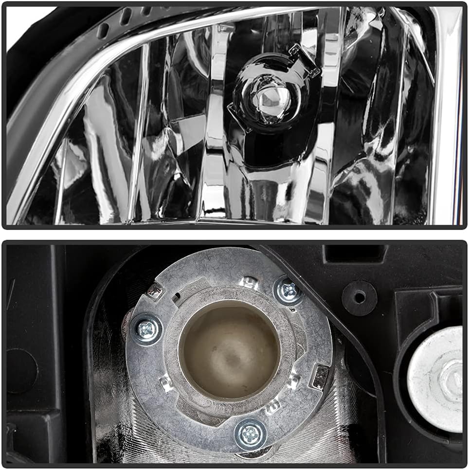 00-05 Cadillac Deville Headlights Headlamps Driver Passenger Side X357907