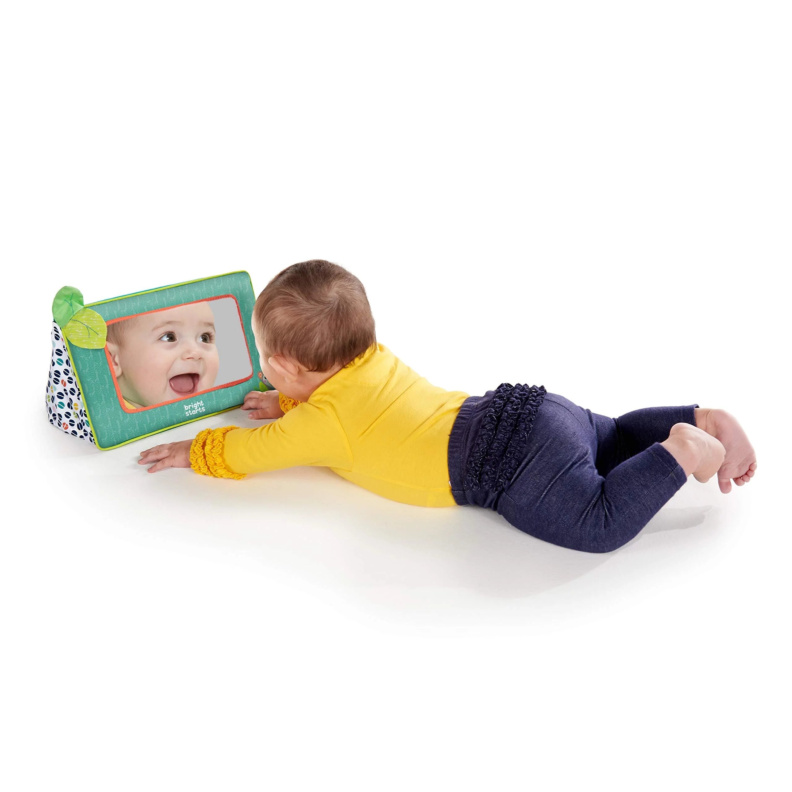 Sit and See Safari Floor Mirror Tummy Time Activity Toy C9501