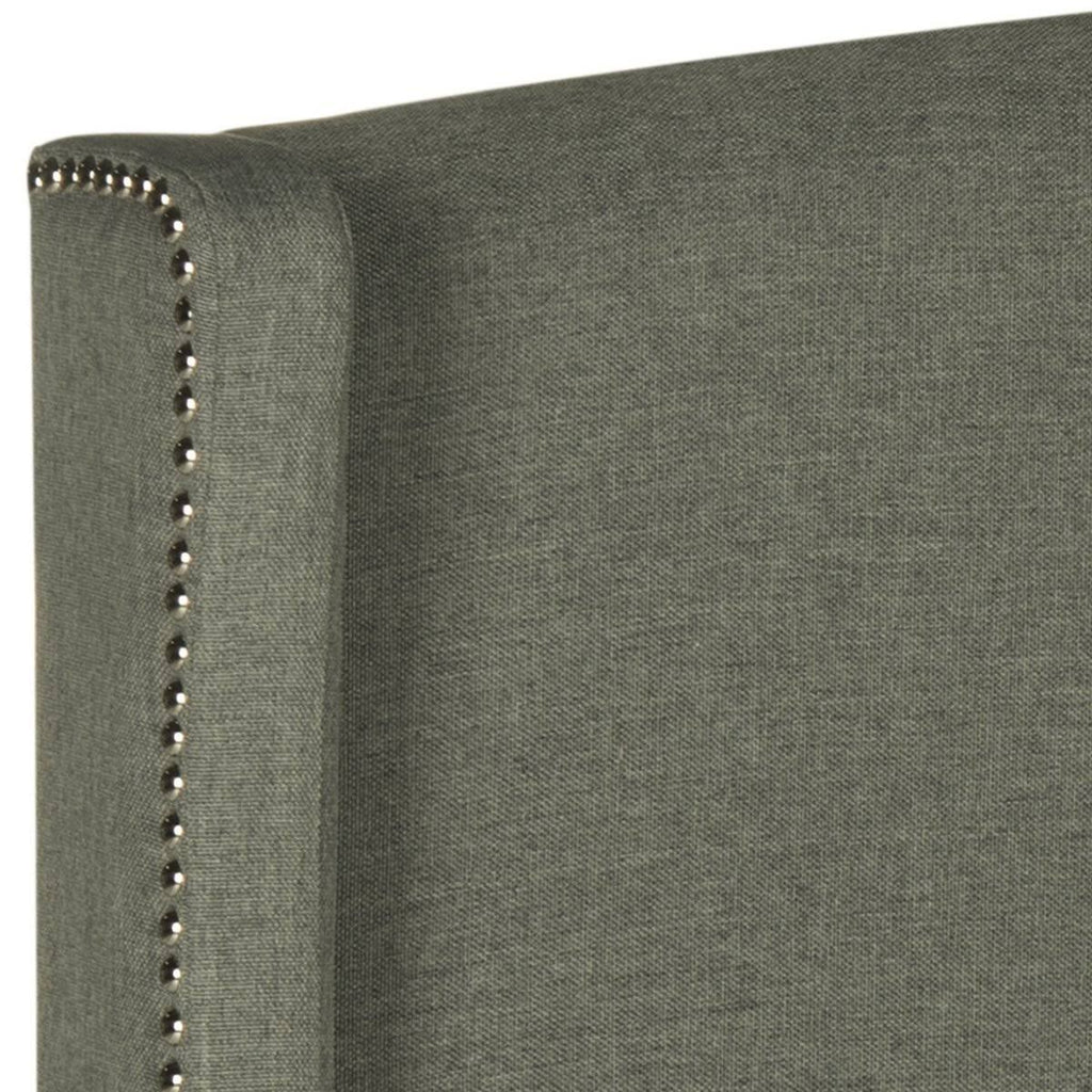 Grey Twin Linen Headboard M184947