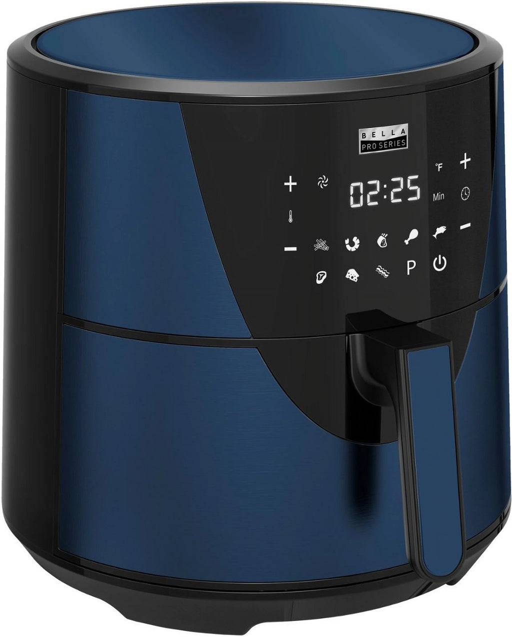 Ink Blue Stainless Steel Digital Air Fryer R85203