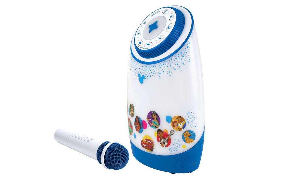 Disney Karaoke Machine with Bluetooth Speaker and Wireless Microphone K903