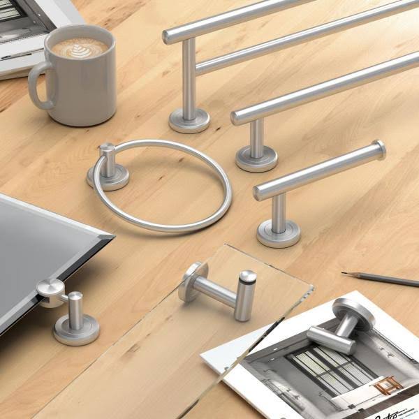48 inch Satin Nickel Grab Bar K210