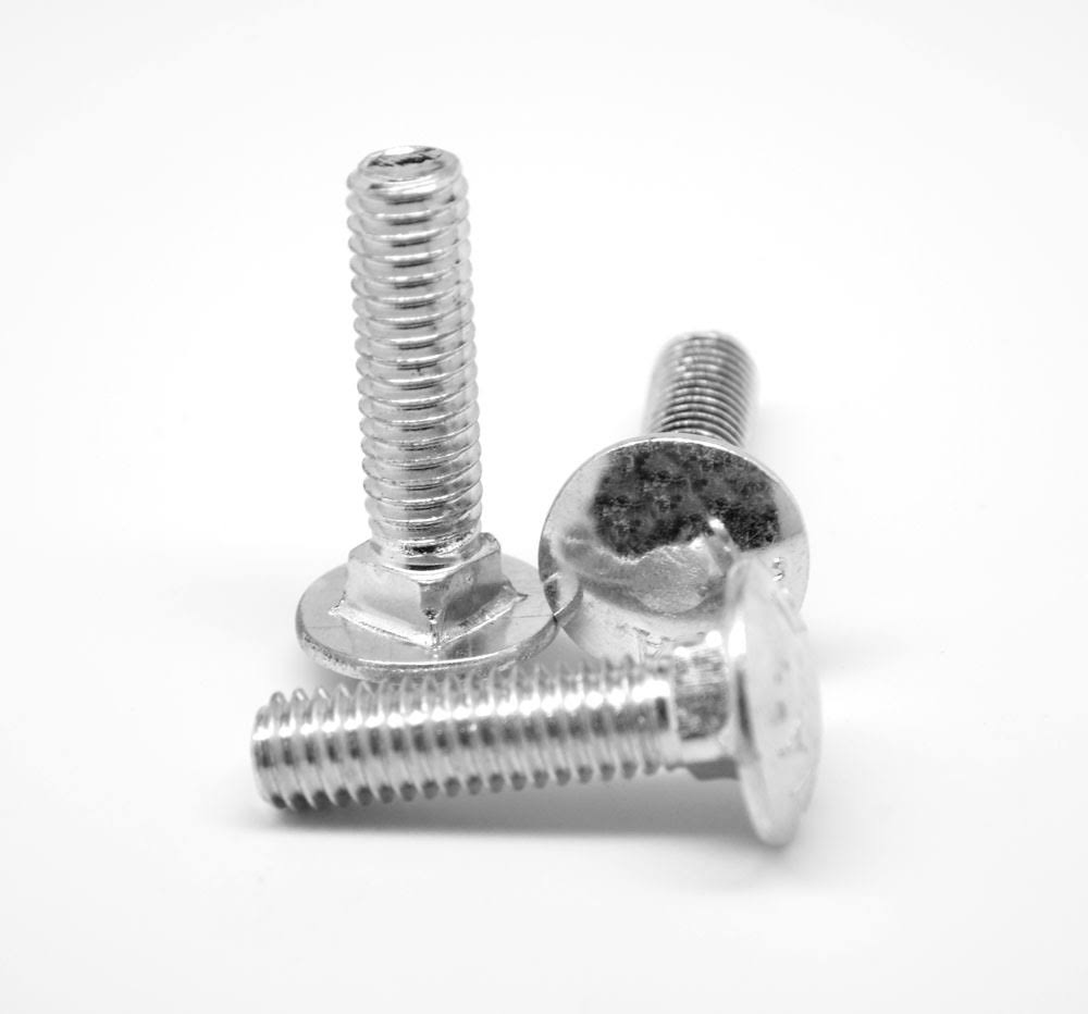 3/4x22-10 x 14x22 6x22 Thd Coarse Thread Carriage Bolt Stainless Steel 18-8 Pk 15 T37075