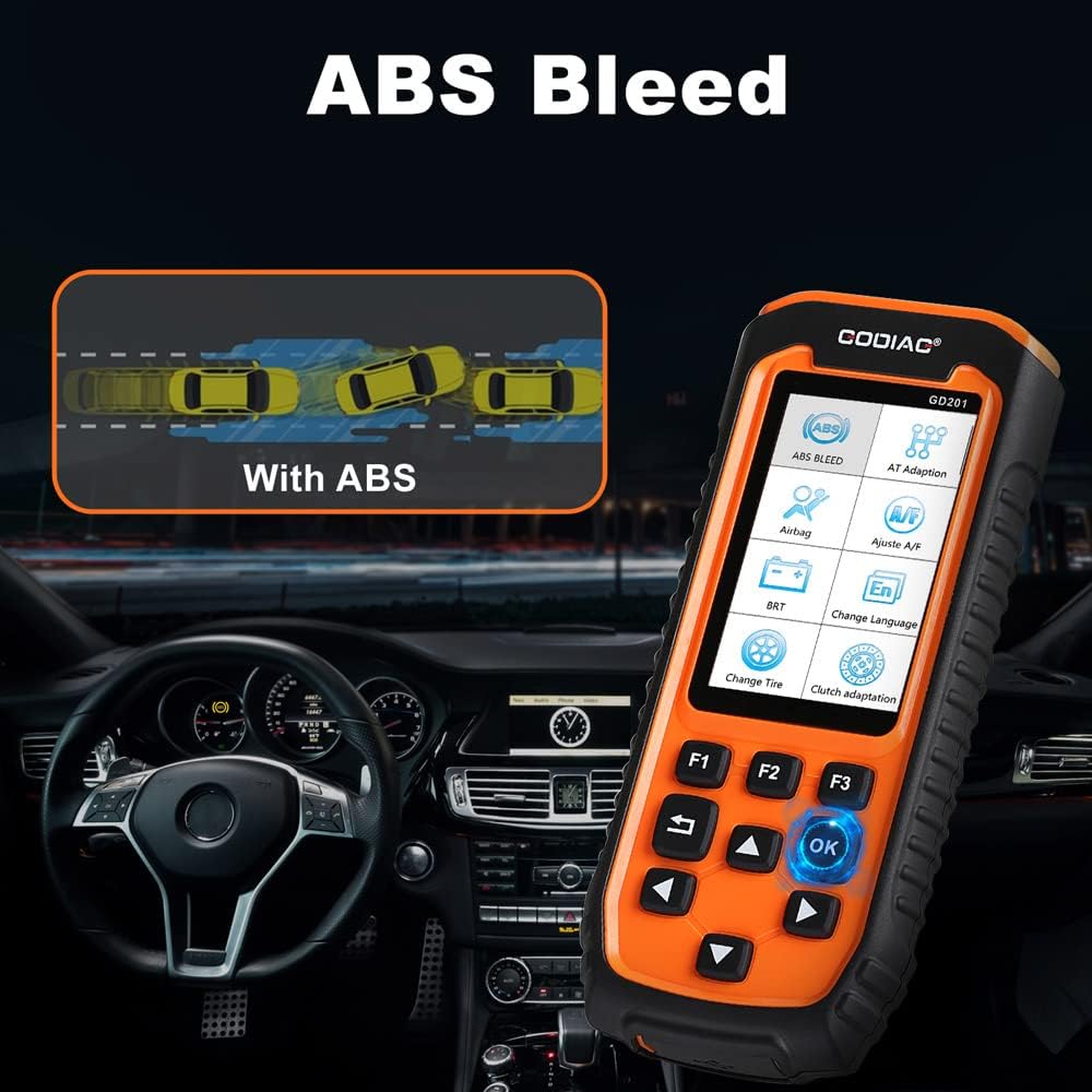 OBD2 Scanner Diagnostic Scan Tool with 29 Reset Service V790150