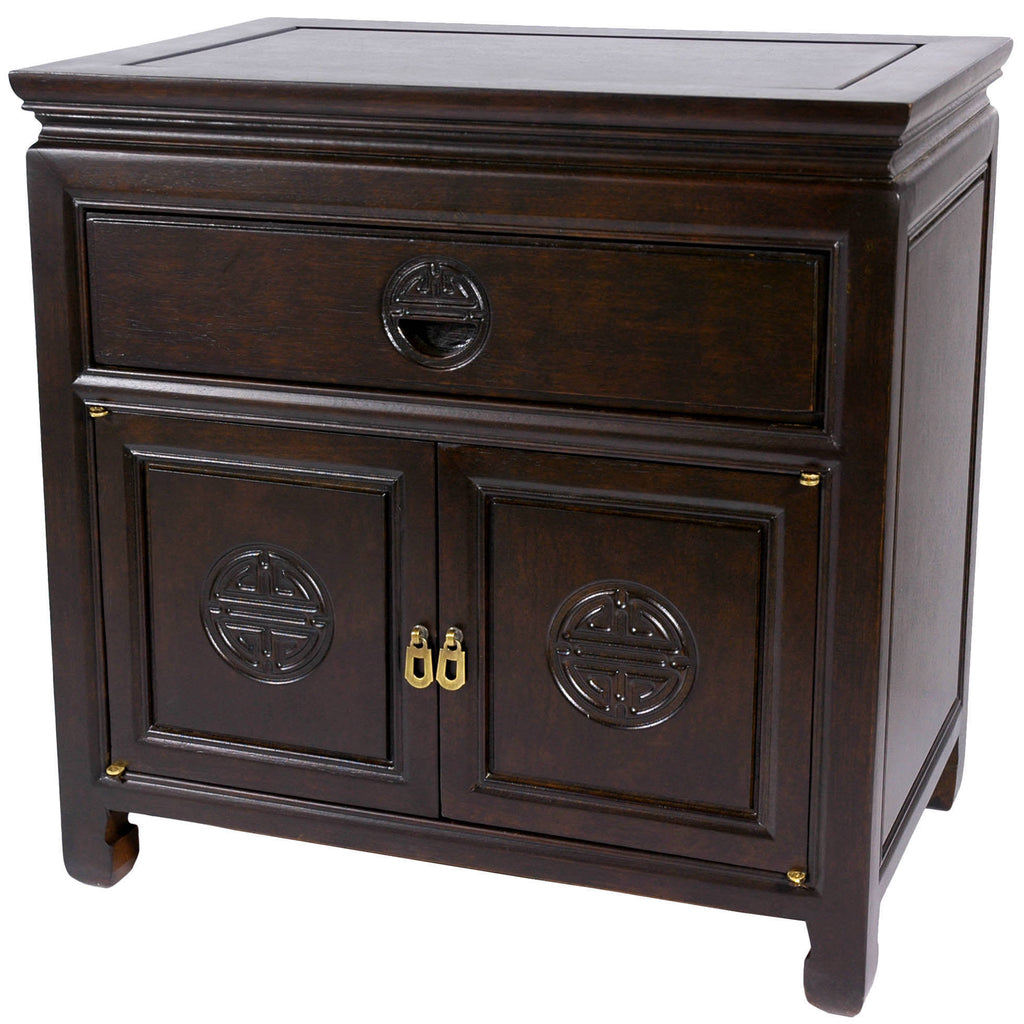 Cherry Bedside Cabinet B1064