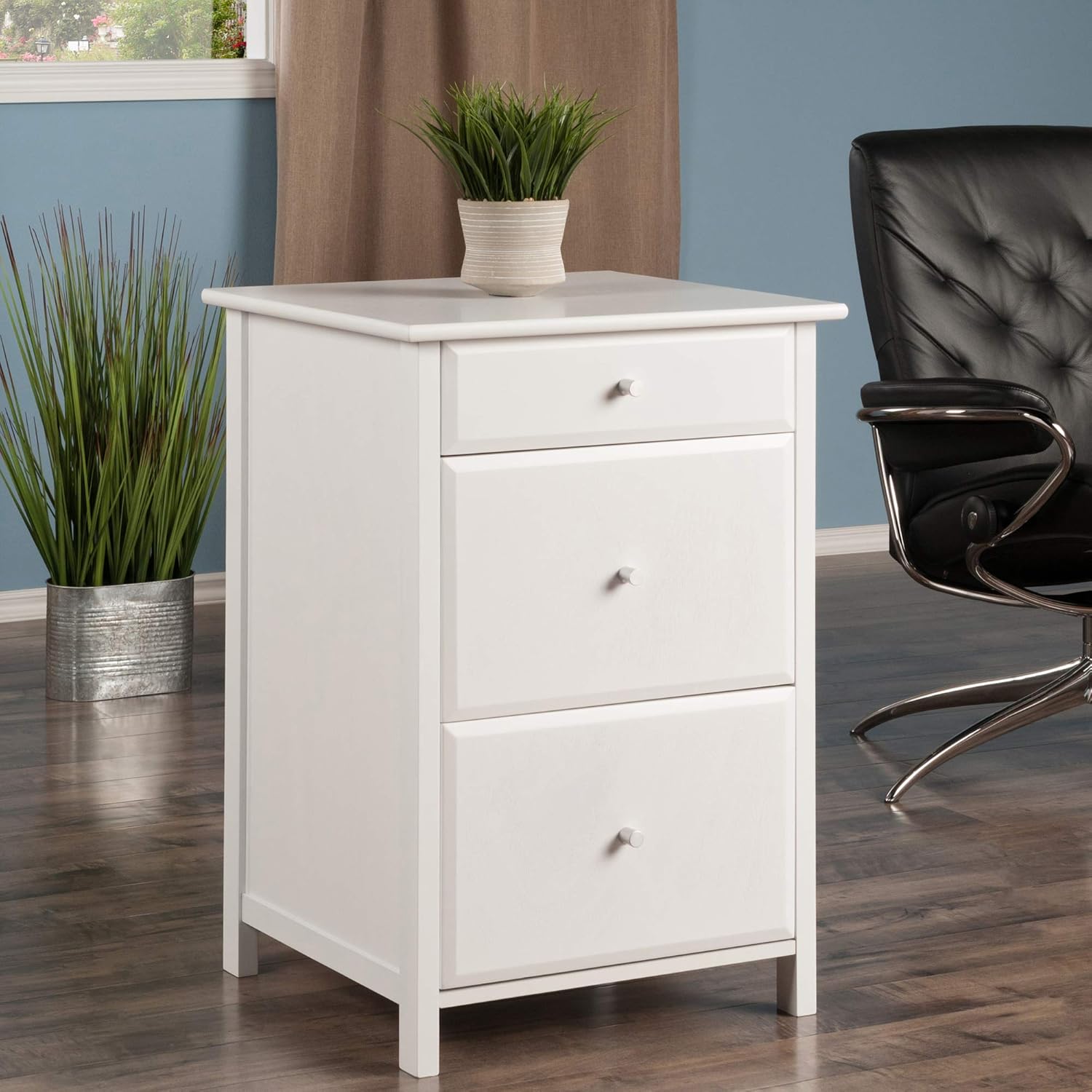 White File Cabinet I51195