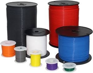 Yellow 20 Gauge PTFE High Temperature Stranded Wire 1000 ft. D144141
