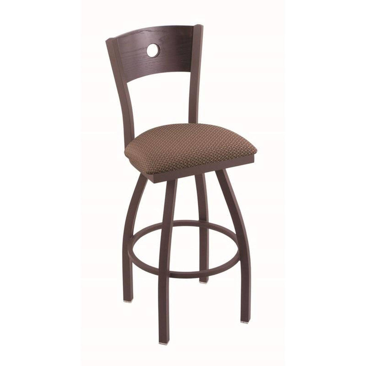 Bronze Finish 360 Swivel Counter Stool V6439