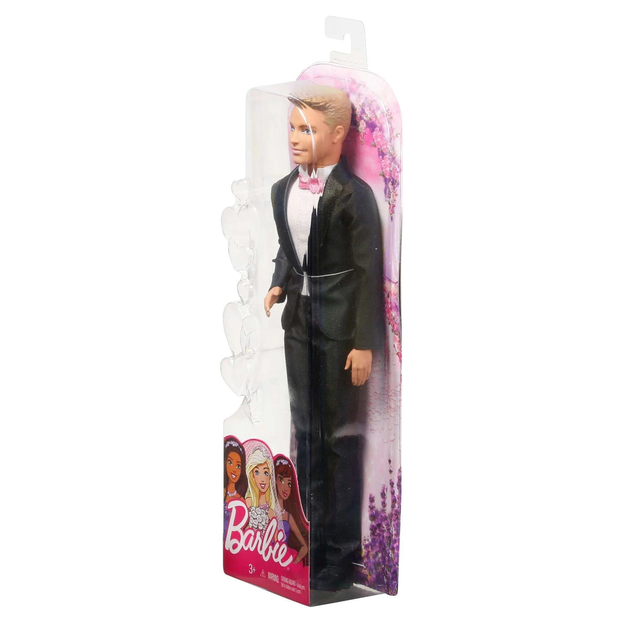 Ken Groom Doll in Wedding Tuxedo with Pink Bowtie O2781