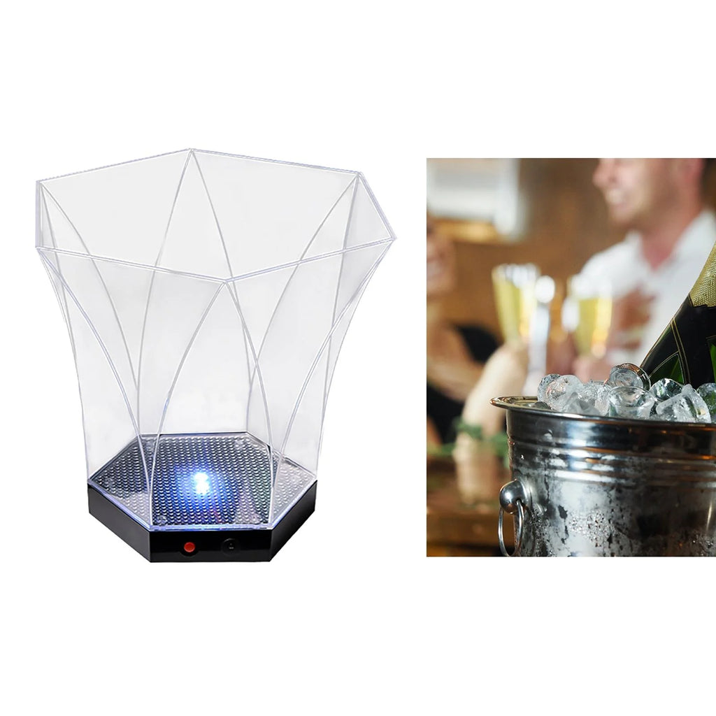 LED Ice Bucket 5L 7 Color Changing P859