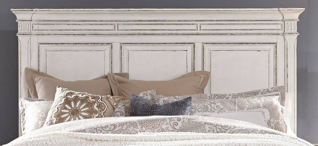 White Queen Panel Headboard R7410