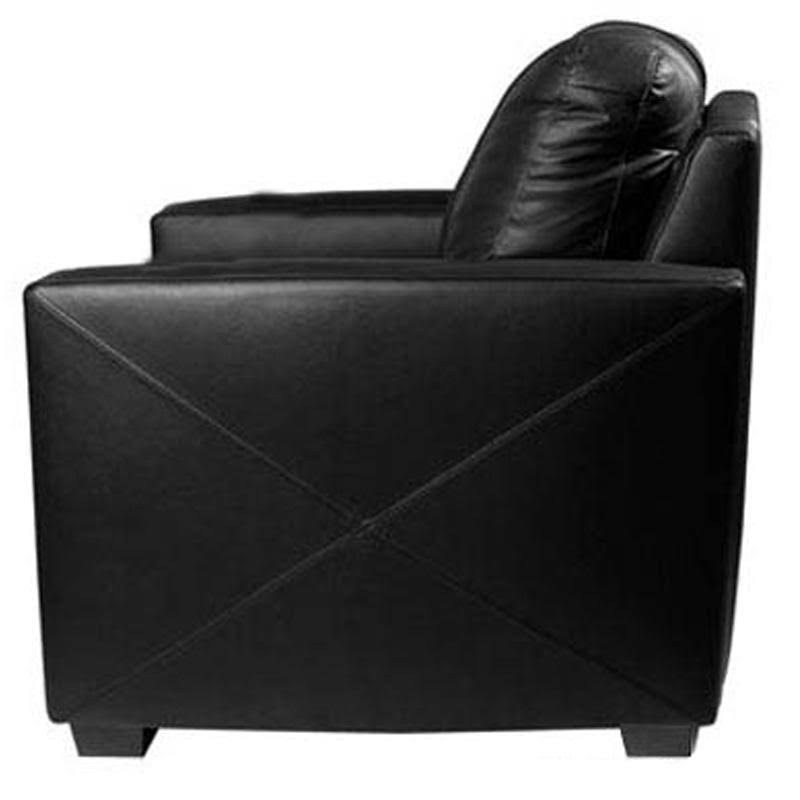 Silver Club Chair with Denver Broncos Secondary Logo P38726