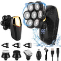 7D Rechargeable Rotary Wet/Dry Shaver, Silver, Pack of 2 P45616