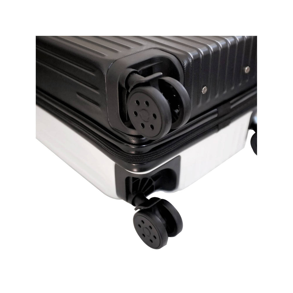 White Carry on Suitcase W38271
