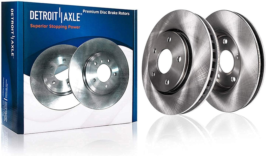 11.10" Front Disc Rotors and Brake Pads 4pc Set O45173