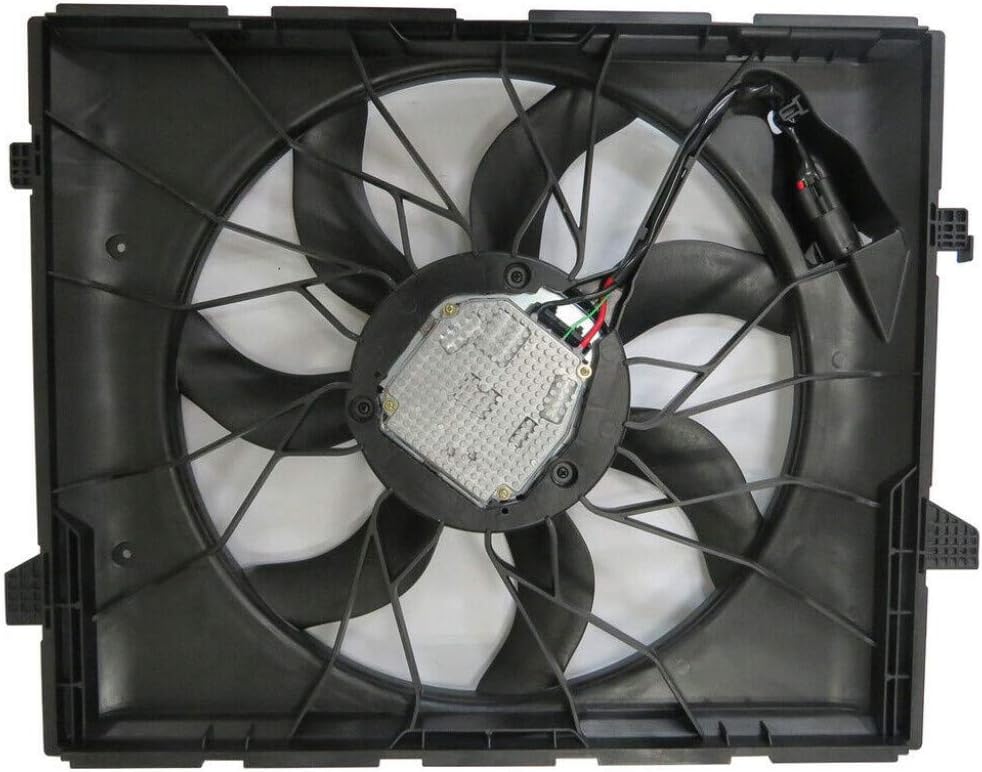 Radiator and A/C Condenser Fan Assembly for 2011 2012 2013 3.6L Q2049
