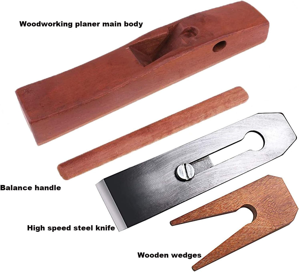 Woodworking Plane Hand Planer Wood Planer Pack of 2 C8058