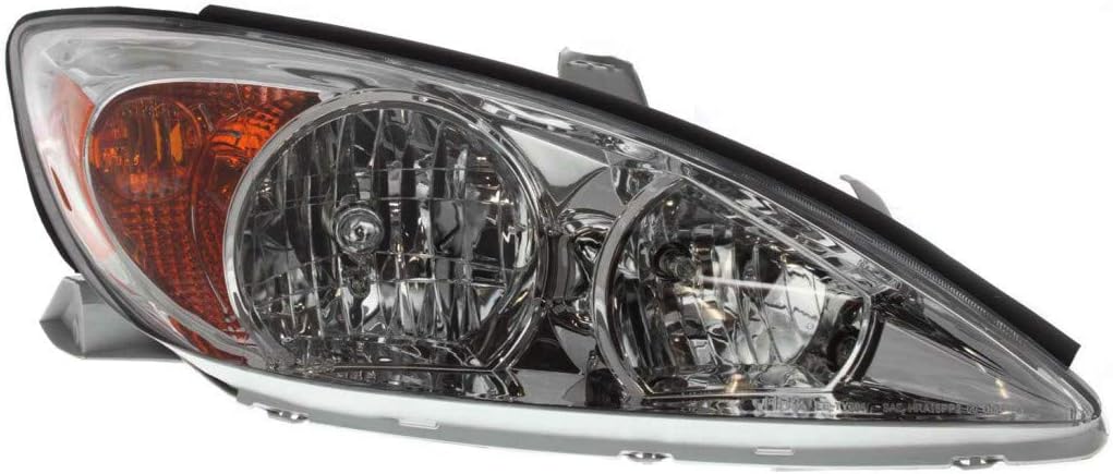 Toyota Camry Headlight Assembly 2002 2003 2004 Driver Side Halogen O972