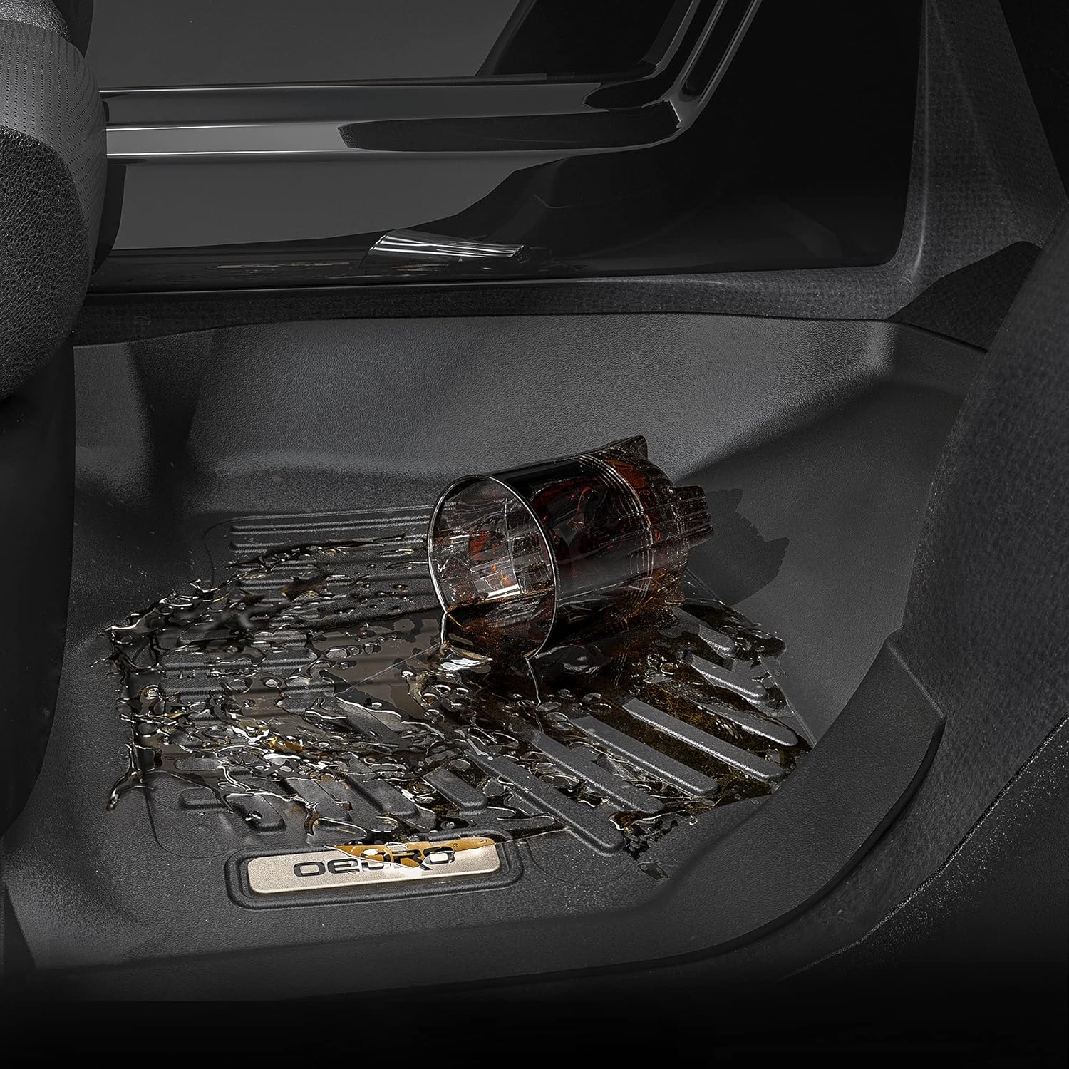 Black TPE All-Weather Floor Liners N27005