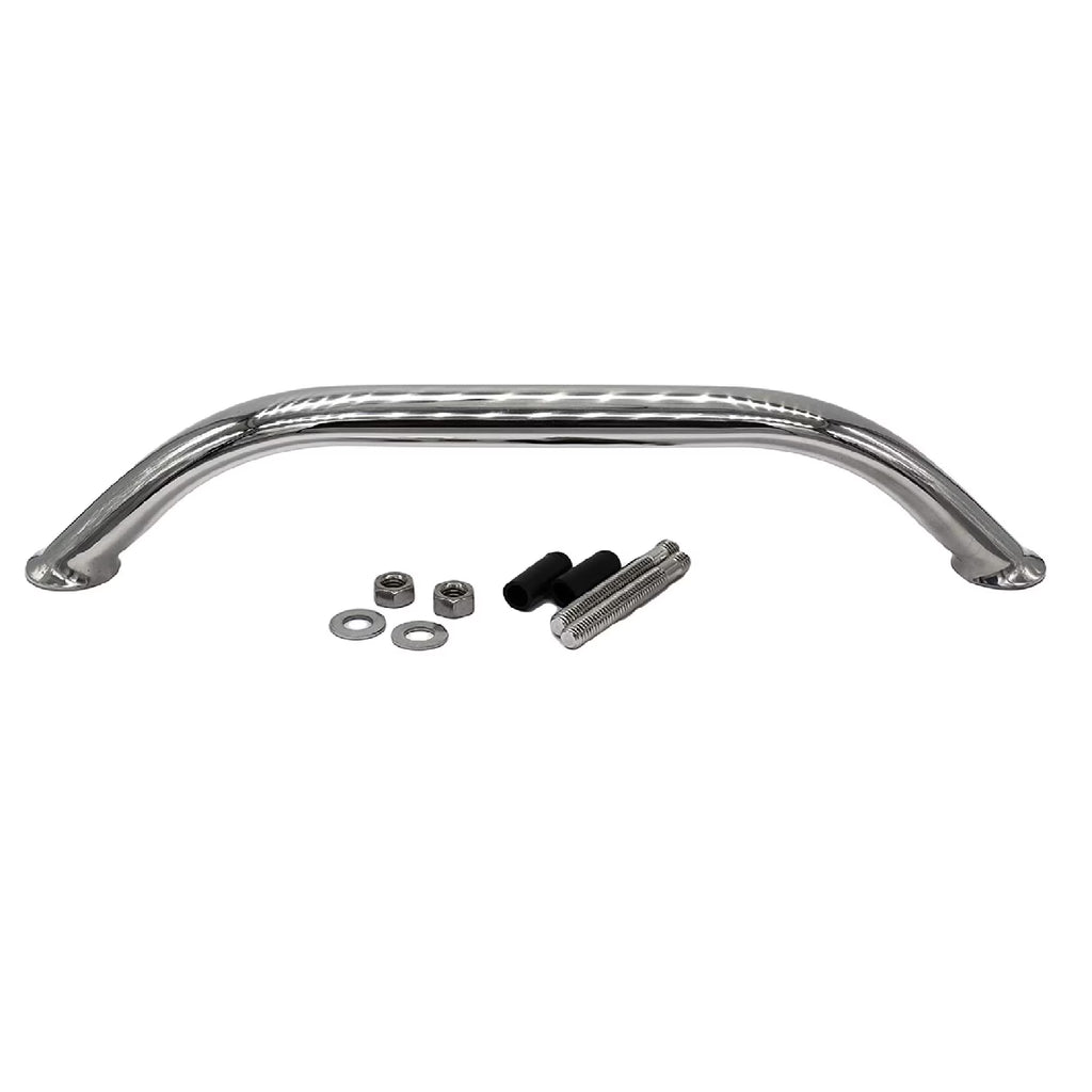 18 Inches 304 Stainless-Steel Handrail Grab Rail Handle with Double End Studs R511987