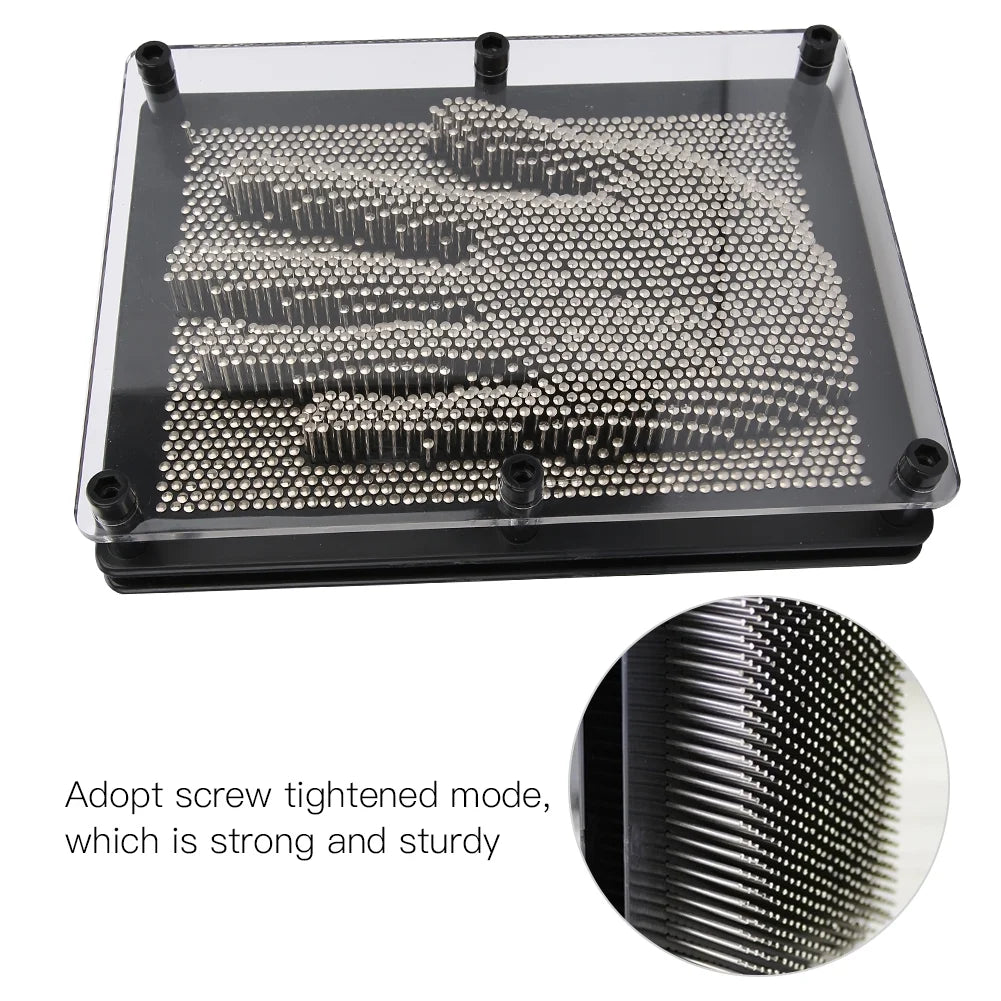 3D Pin Art Board Hand Impression Toy J5378