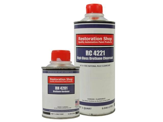 Daytona Blue Pearl Urethane Basecoat Clearcoat Car Paint Kit D60464