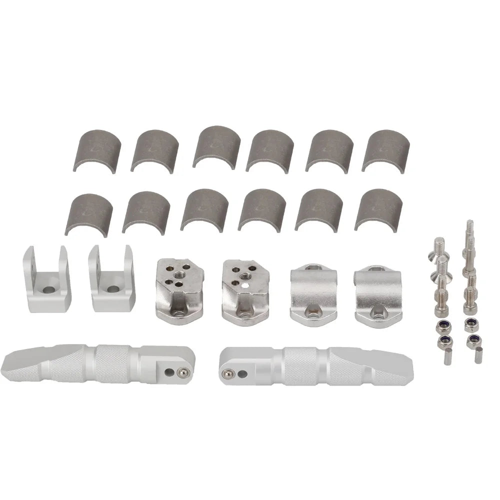 Universal Motorcycle 360 Rotatable Highway Crash Bar Foot Pegs C1463