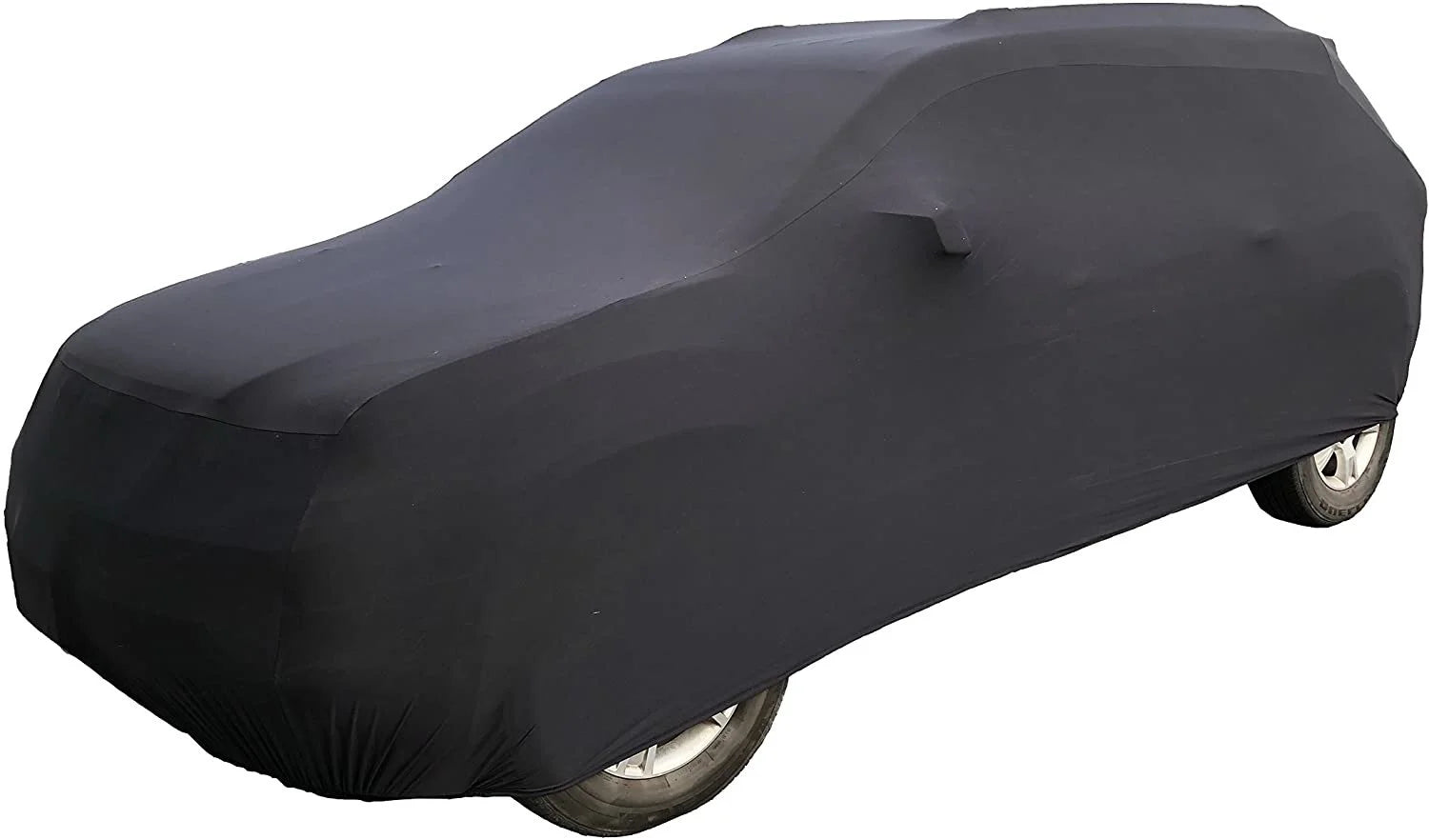 Black Satin Indoor SUV Car Cover with Storage Bag K94729