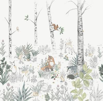Magic Forest Mural I209