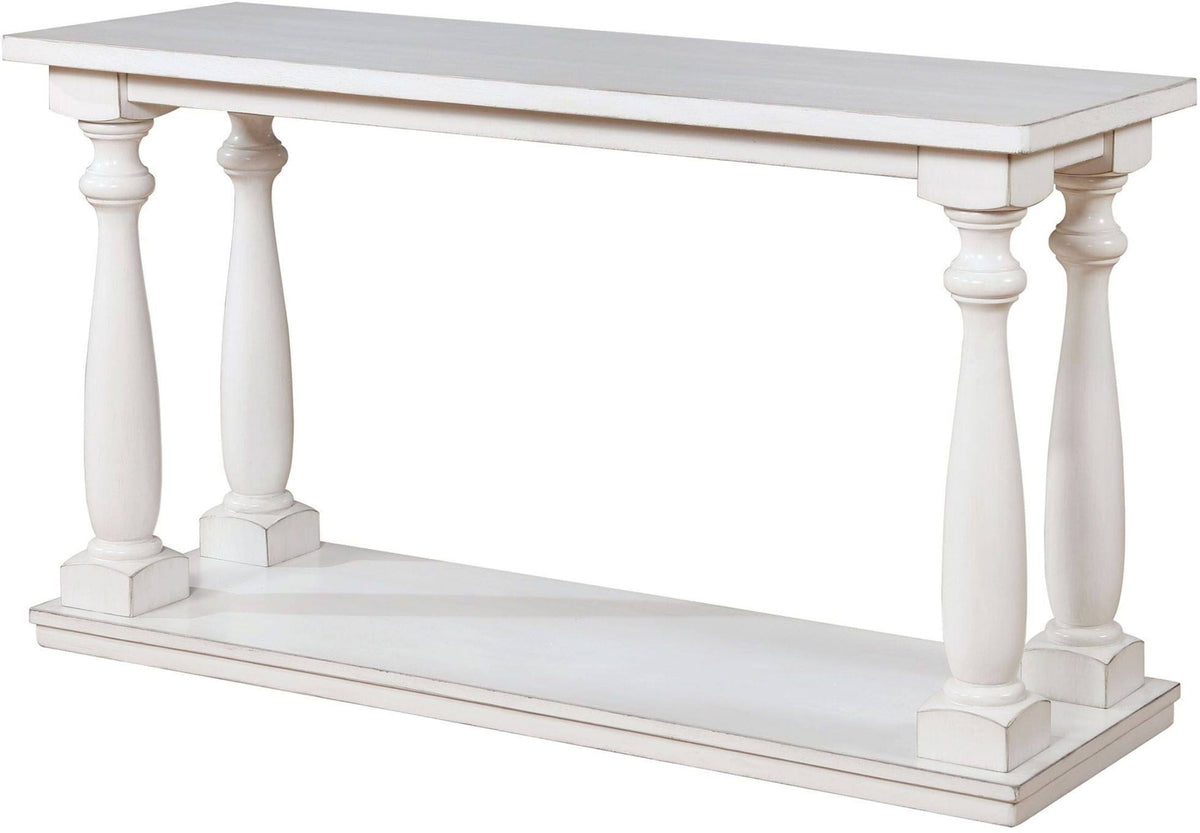 Antique White Sofa Table X16428