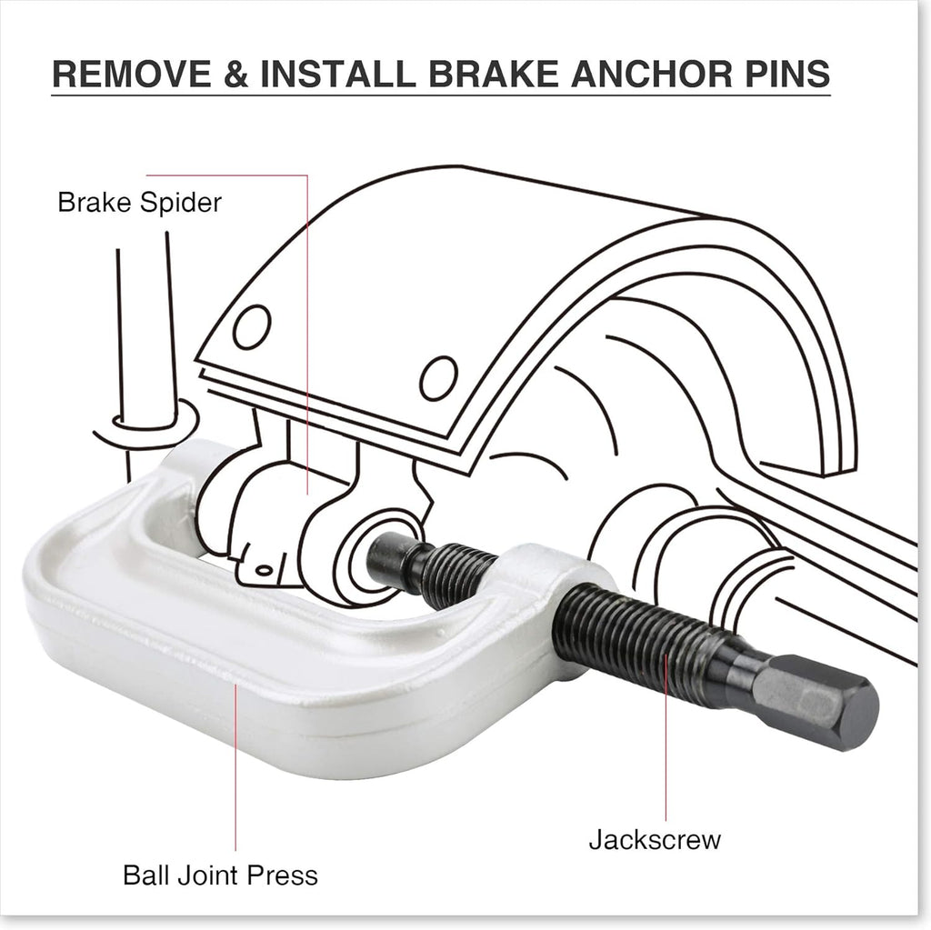 21PCS Ball Joint Press Kit & U-Joint Puller Service Tool Set B7269