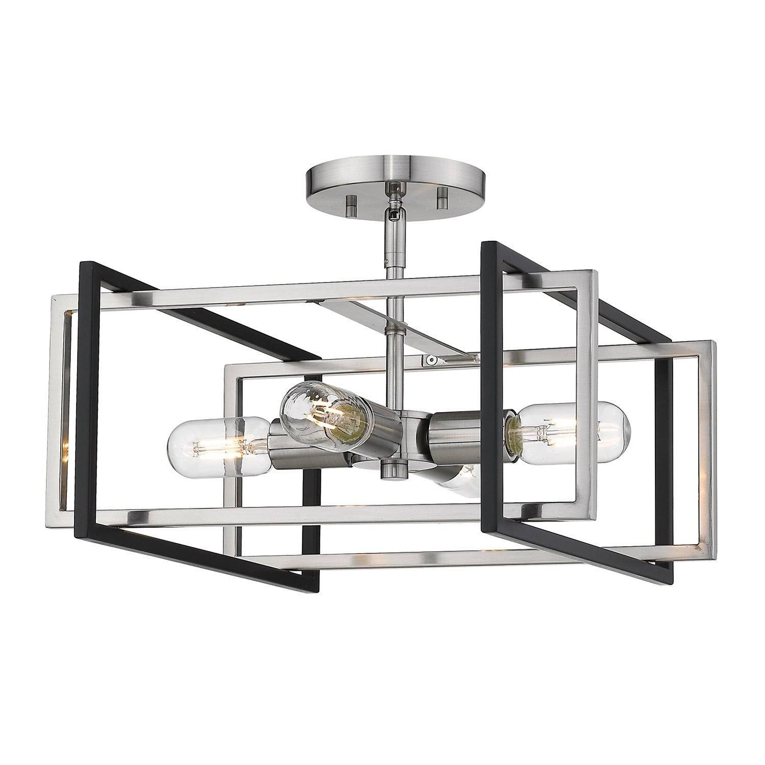 Semi Flush Black L93671