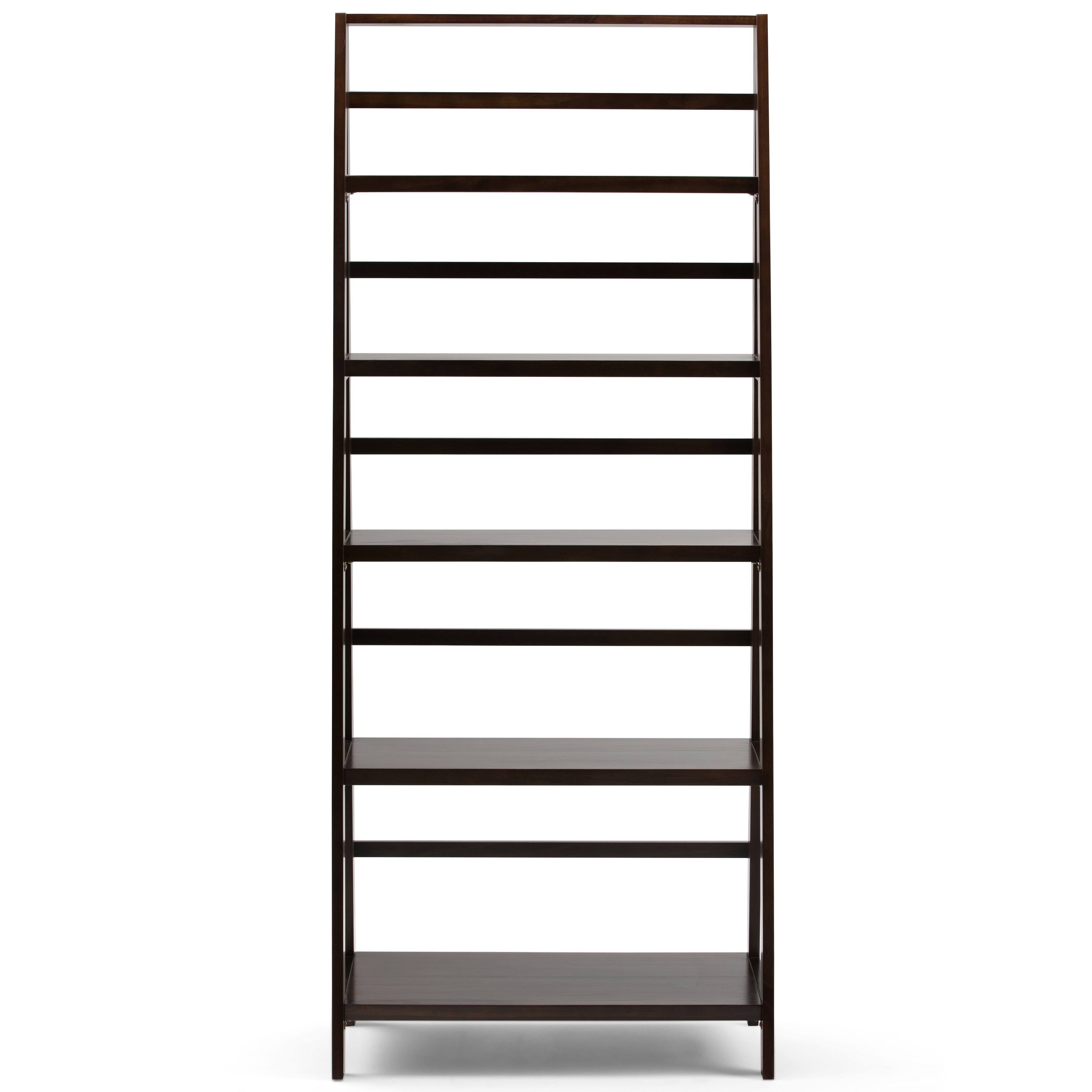 Rustic Solid Wood Bookcase M3951