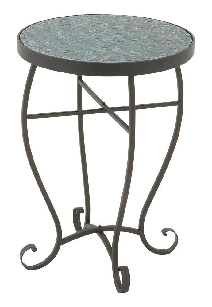 Turquoise Mosaic Side Table S474712