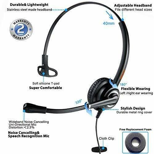 Mono USB Headset with Noise Cancelling Microphone C99739