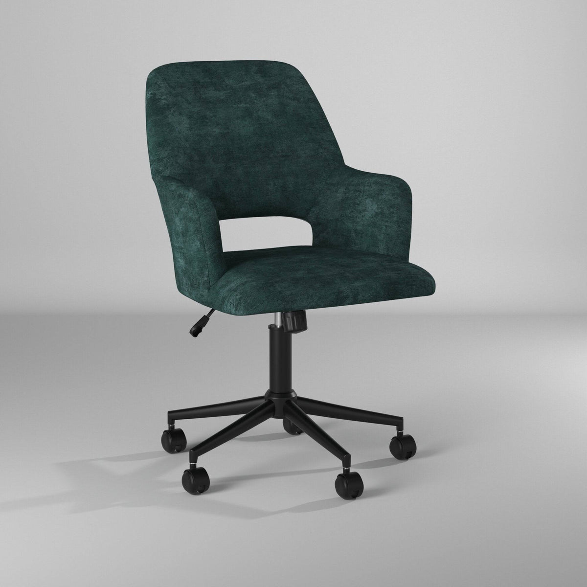 Dark Grey Swivel Desk Chair R198376