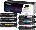 Remanufactured Toner Cartridge 6 Pack 3BK+1C+1M+1Y T219030
