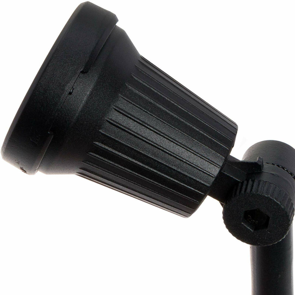Black 6 Pack Low Voltage Cast Aluminum Spotlight H168