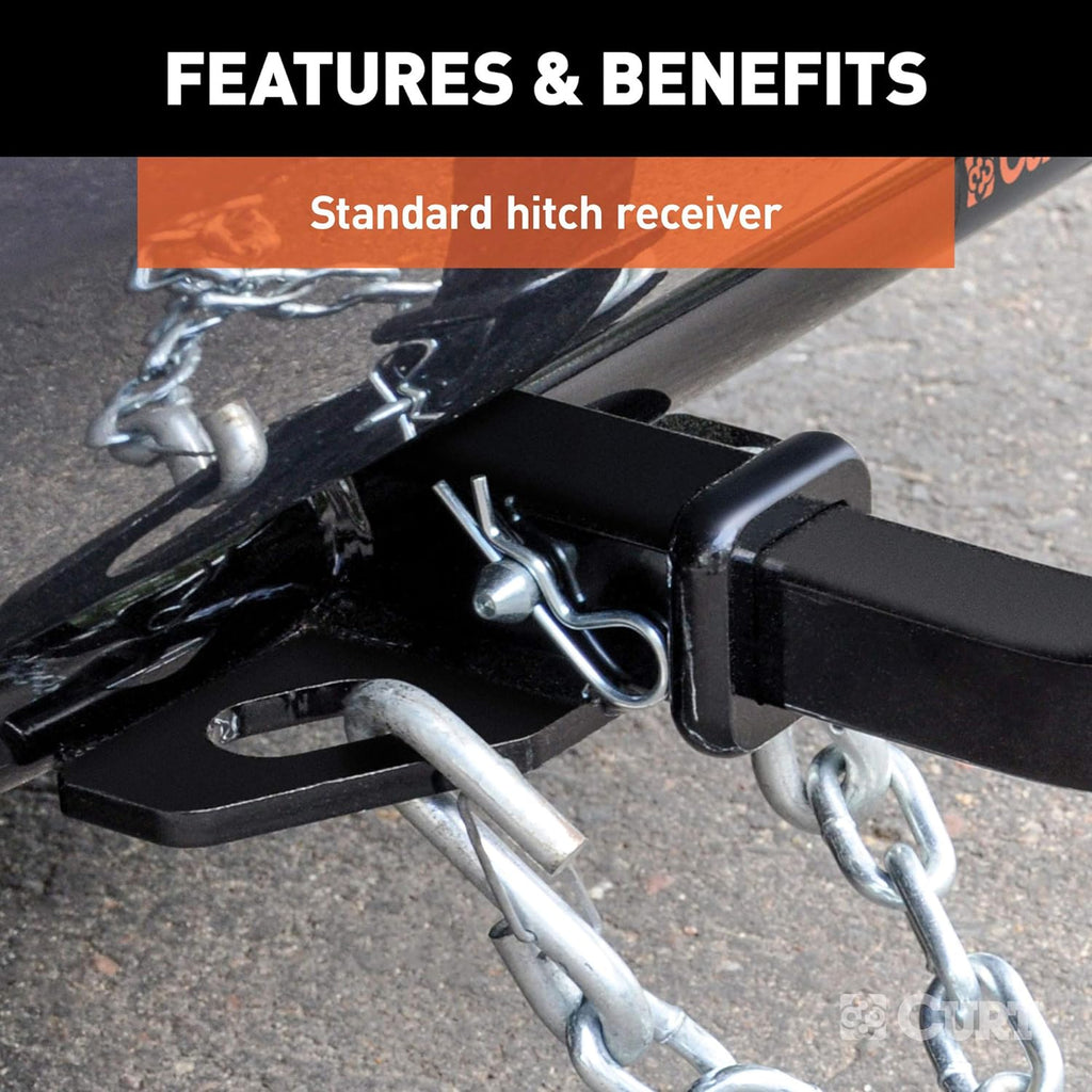 Class 2 Trailer Hitch with Ball Mount, 1-1/4-Inch Receiver F301684