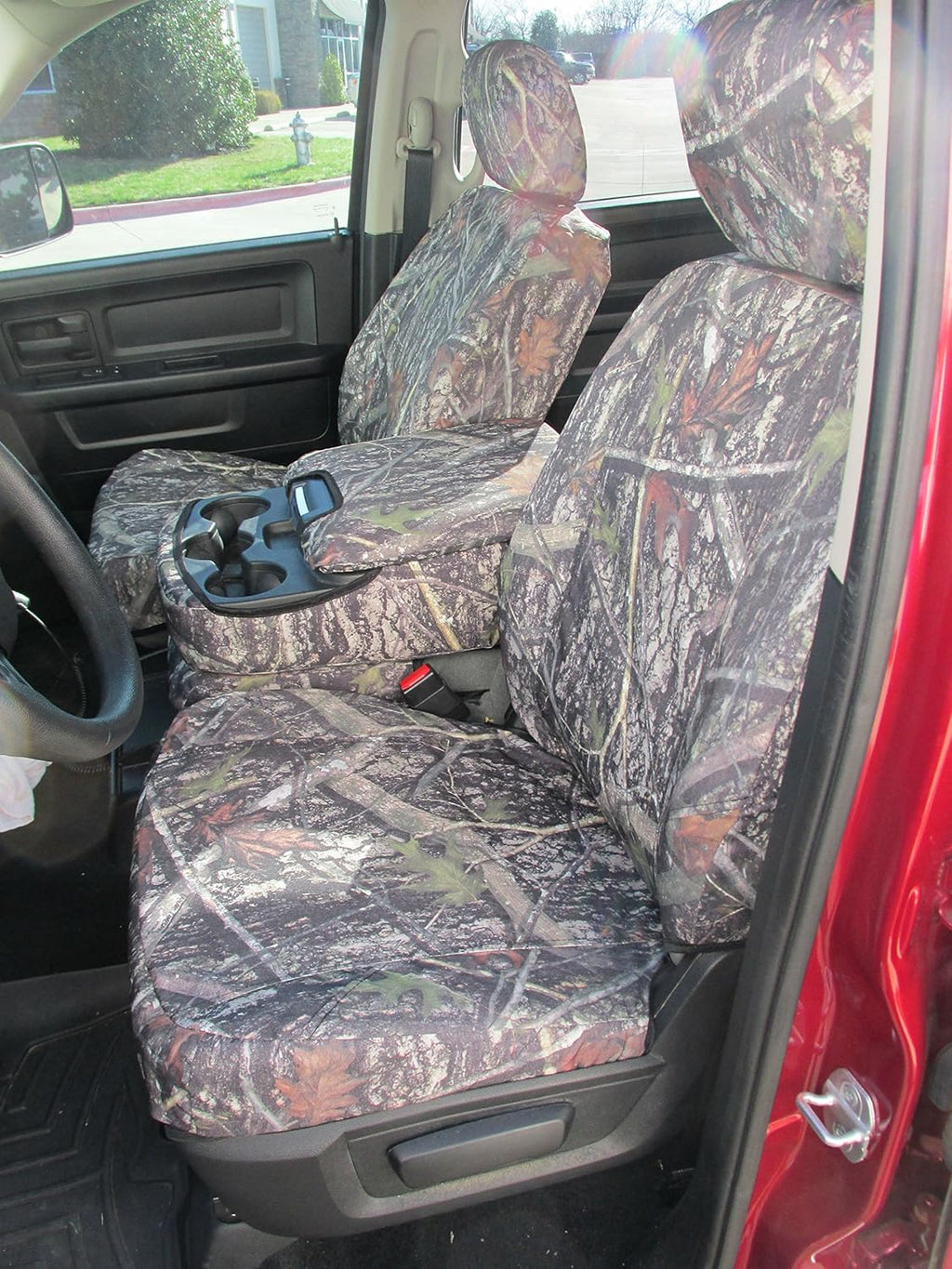 Camo Seat Covers for Dodge Ram Crew Cab Front and Back Seat V354857