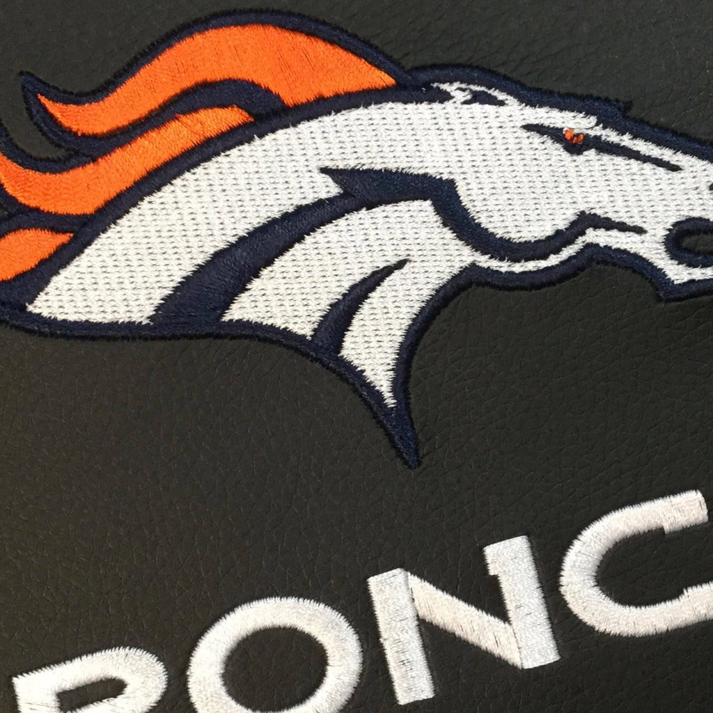 Silver Club Chair with Denver Broncos Secondary Logo P38726