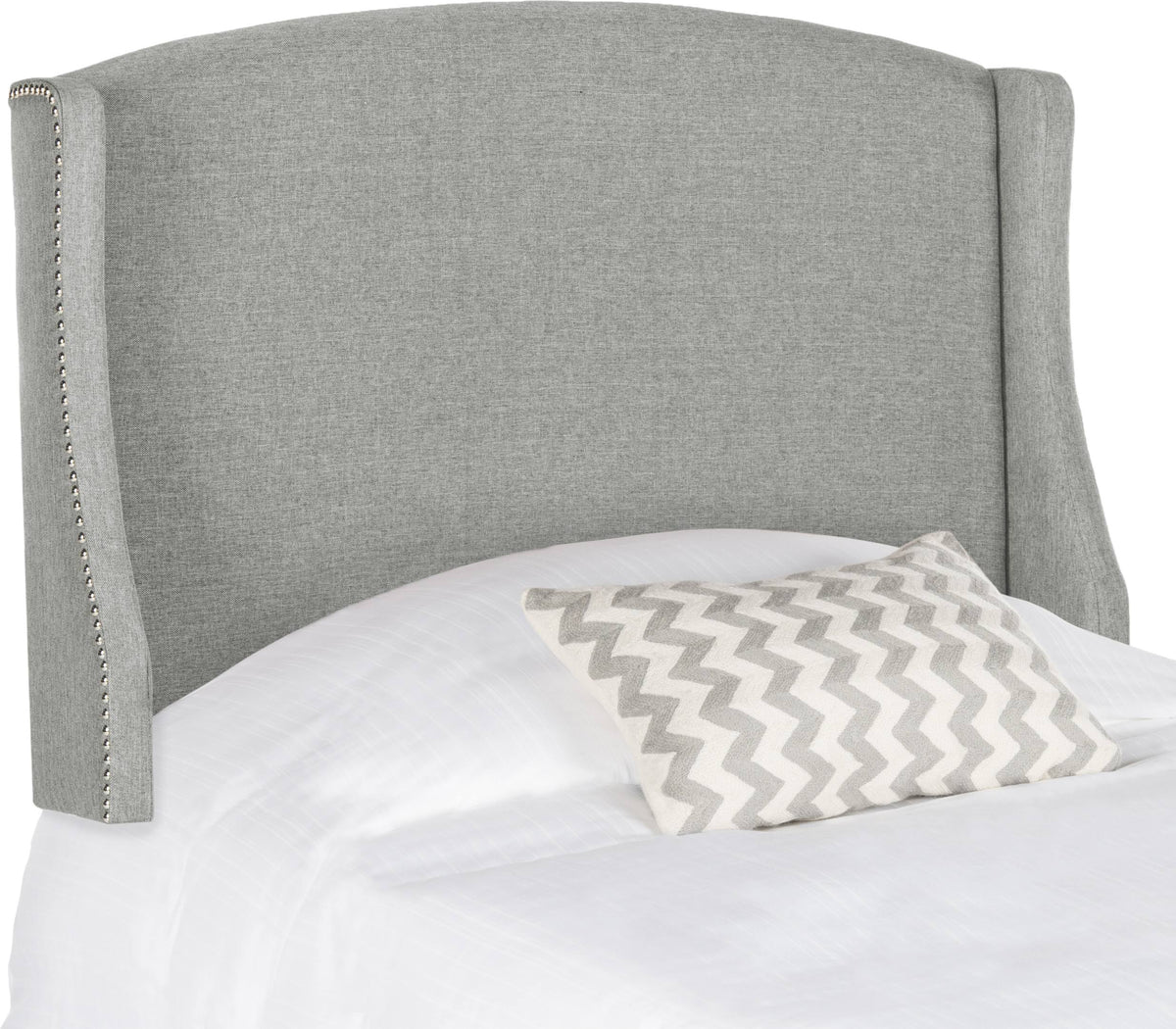 Grey Twin Linen Headboard M184947