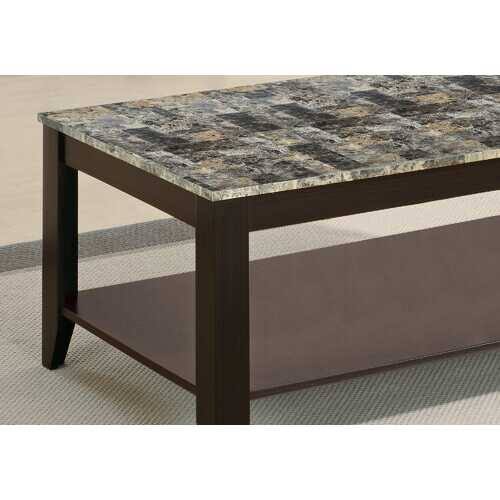 Marble Look Top Table Set 3pcs A639158