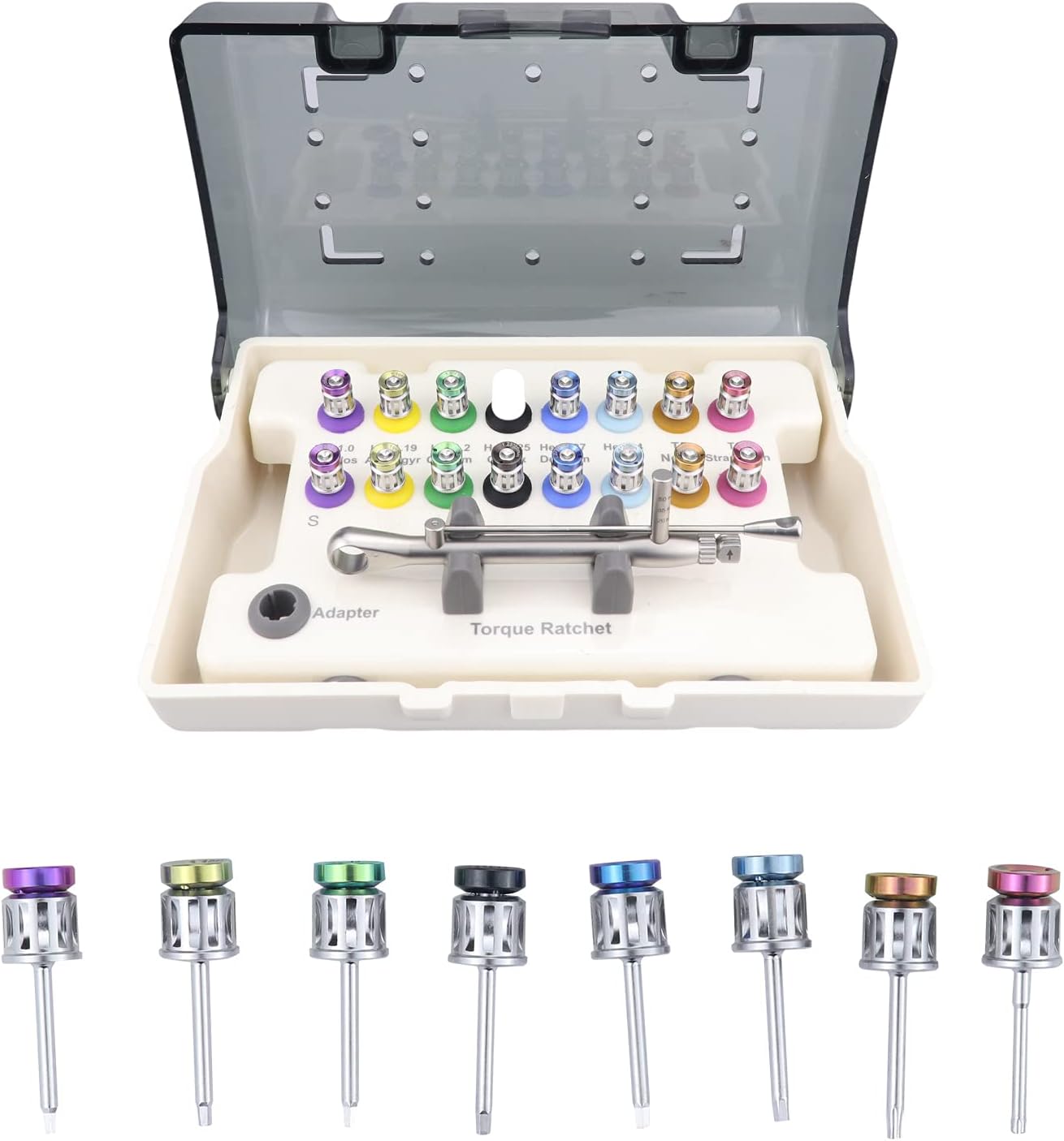 16pcs Screwdriver Repair Tool Kit with Torque Wrench V2759