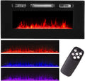 1500W Recessed Electric Fireplace Heater with Remote Control P434810