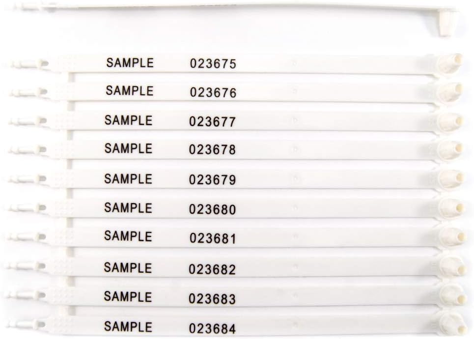 1000 pcs Plastic Tamper Resistant Truck Door Seal Self-Locking Padlock (Blue) T658239