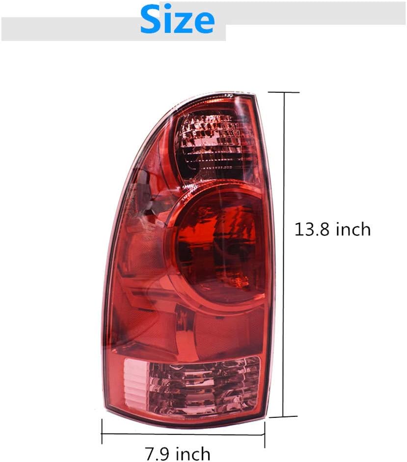 Tail Light Assembly Left Driver Side Pack of 2 U3518