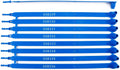 1000 pcs Plastic Tamper Resistant Truck Door Seal Self-Locking Padlock (Blue) T658239