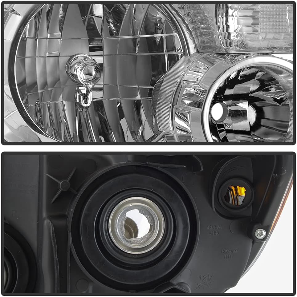 2007-2013 Toyota Tundra 2008-2017 Sequoia Headlights Driver + Passenger Side W43225